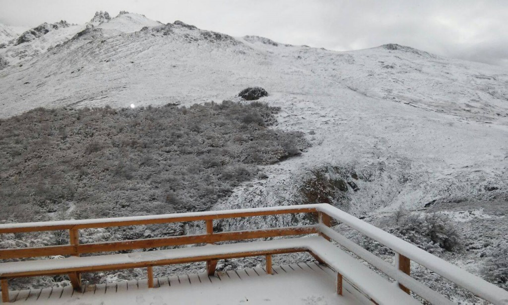 Baguales first snow of 2015